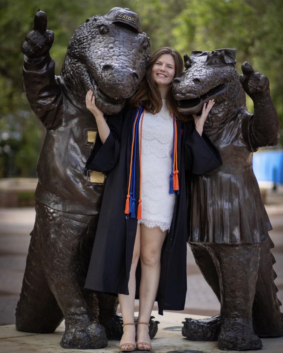 mbell521's tweet photo. Way to CHOMP through the competition🐊🧡💙!! #ufgrad https://t.co/eKacIoRpmX