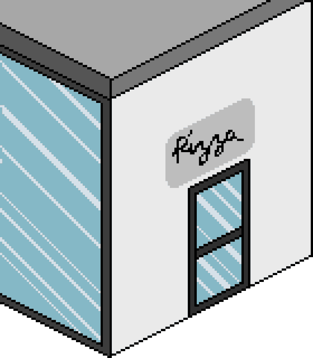 FOTO Update 55! We've been working on the building upgrades, here's the simple but modern pizza place! #indiedev #indiegame #indiegames #Gaming #games #gamedevelopment #gamedev #pixelart #gameart #IndieGameDev
