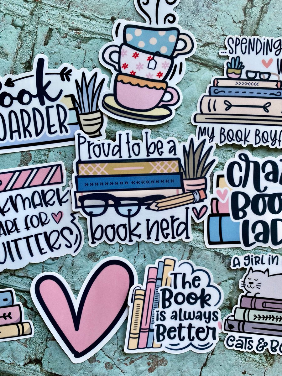 Skara182's tweet image. Excited to share the latest addition to my #etsy shop: Pack of 10 Waterproof Vinyl Book Lover Stickers, Reading Sticker Pack, Book Sticker Pack, Journal Planner Laptop Tumbler Scrapbook Stickers etsy.me/3KAdnRI #kidscrafts #booksticker #waterbottlesticker #viny