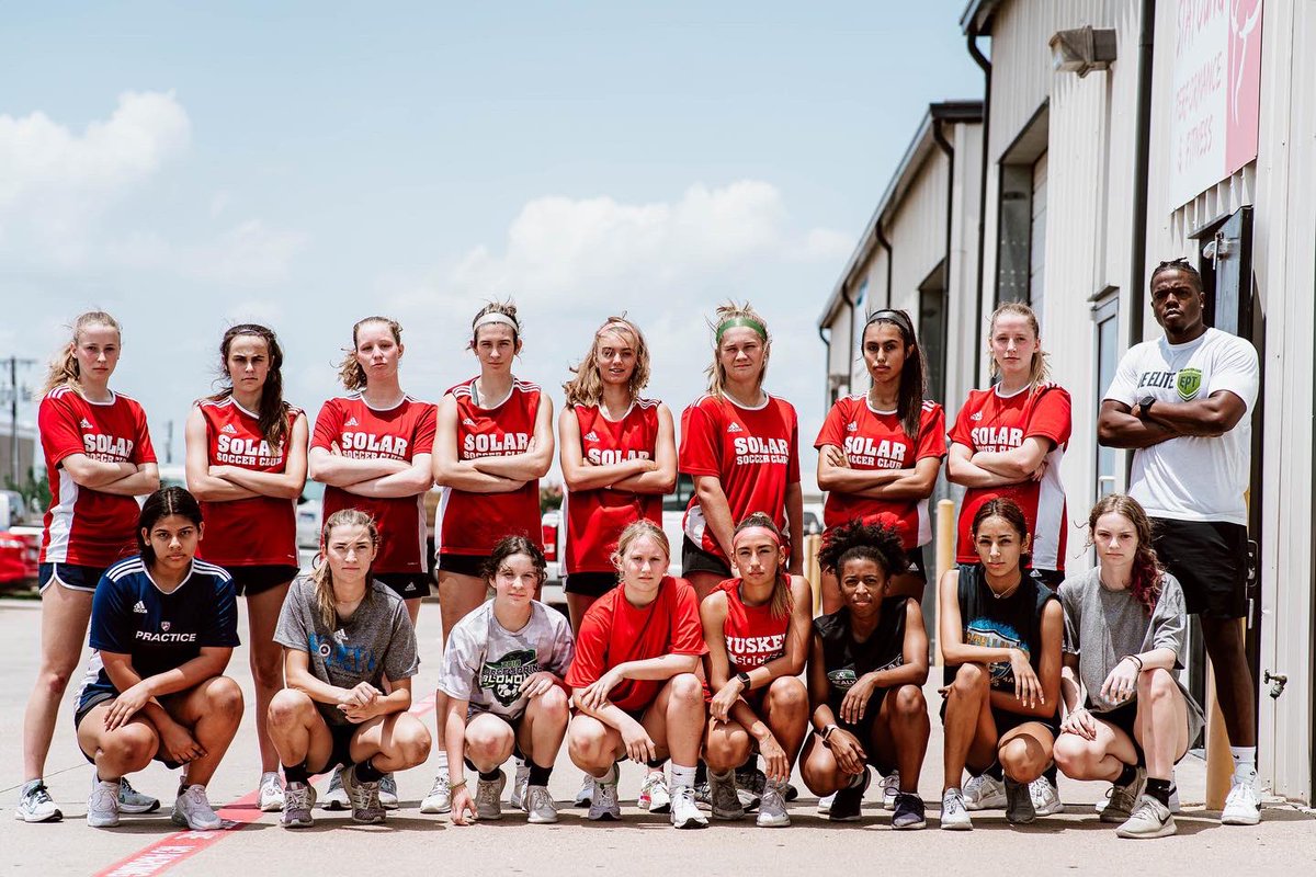 eptsoccer's tweet photo. Shoutout to the 2022 @TexasStateCup champs!!!
Nationals, here they come!
Let’s go #solar05robertson!
#eptSolar #teamtraining #theblueprint 🏆🔥⚽️⚽️⚽️
📸: @lynnestouch https://t.co/4rCLaM19xL