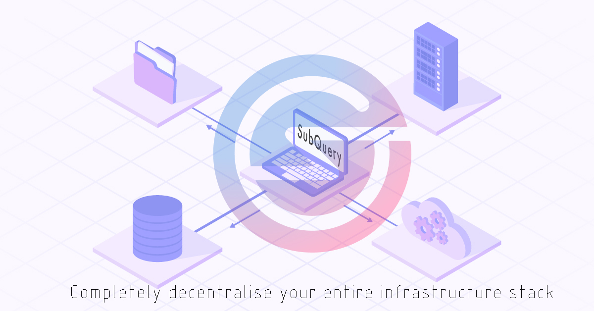 patrikokon's tweet image. Completely decentralise your entire infrastructure stack by @SubQueryNetwork. subquery.network
#SubqueryIndex #SubqueryApril #SubQueryNetwork #SubQueryAmbassadorProgram
