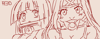 先月のヘボット感想絵 #ヘボット 