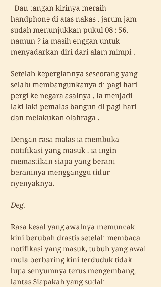 mhmdsrl's tweet photo. Awalan dari cerita why must me https://t.co/lLfBnumb0h