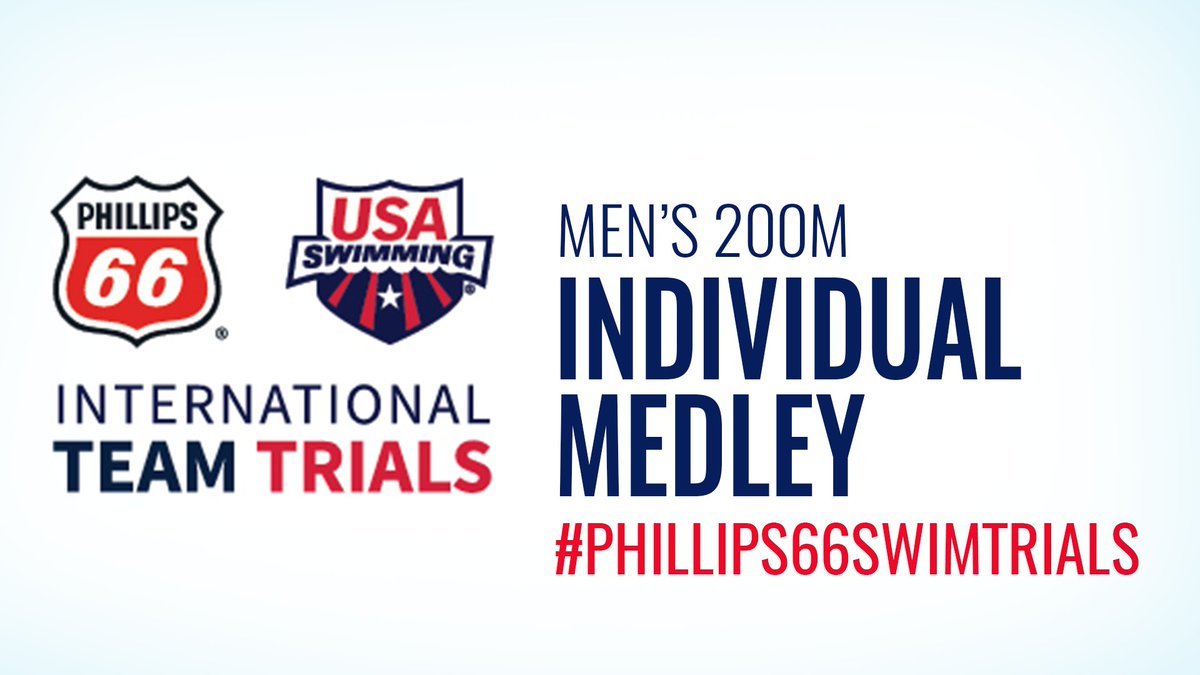 USASwimmingNews's tweet image. 1. Chase Kalisz, 1:56.21
2. Carson Foster, 1:56.65
3. Sam Stewart, 1:57.70

📊: bit.ly/P66SwimTrialsR… 

#Phillips66swimtrials x @USASwimming