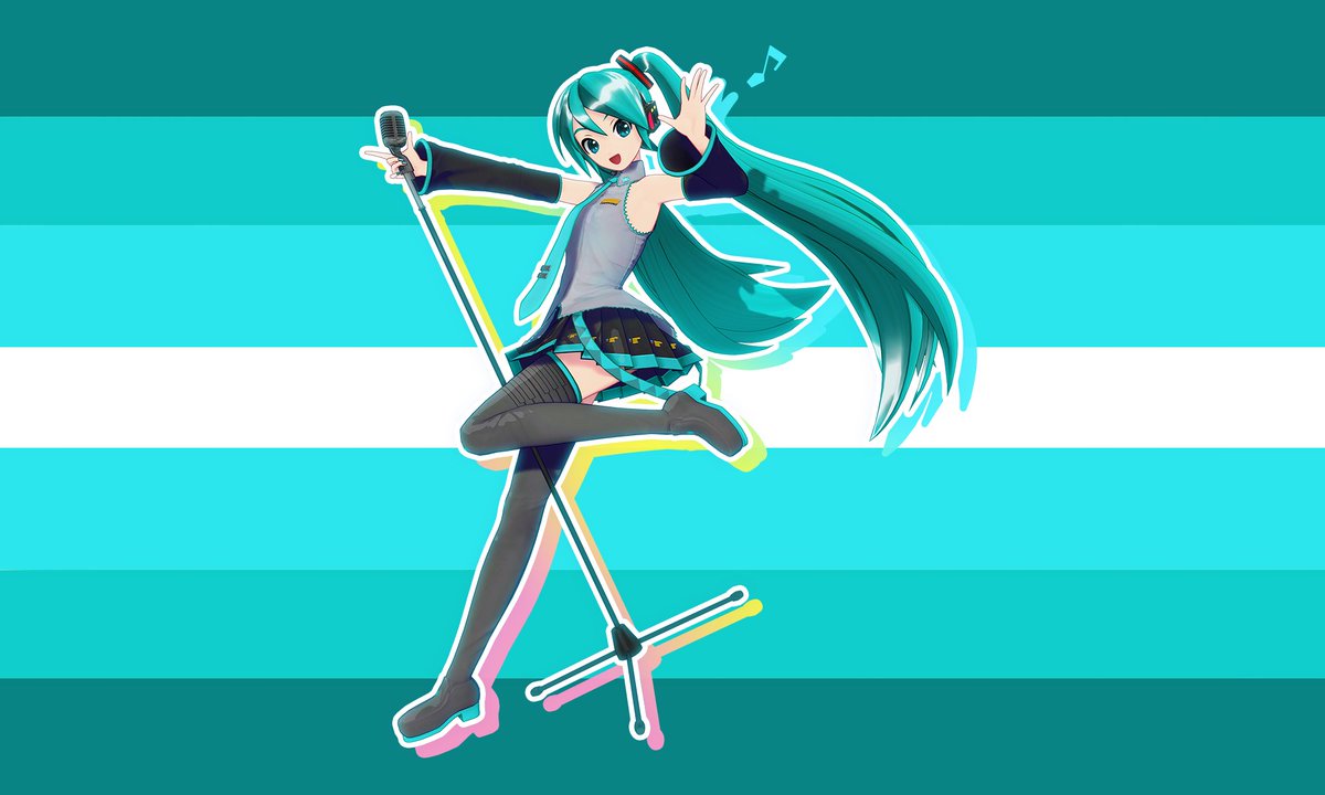 ୨୧ mikusbian/miku lesbian flag !

⚢︎ requested by : anon
⚢︎ creator : 🦋
⚢︎ who can use it? 一 any lesbian who likes, relates to or is miku!

୨୧ 一 please DM us for removal.