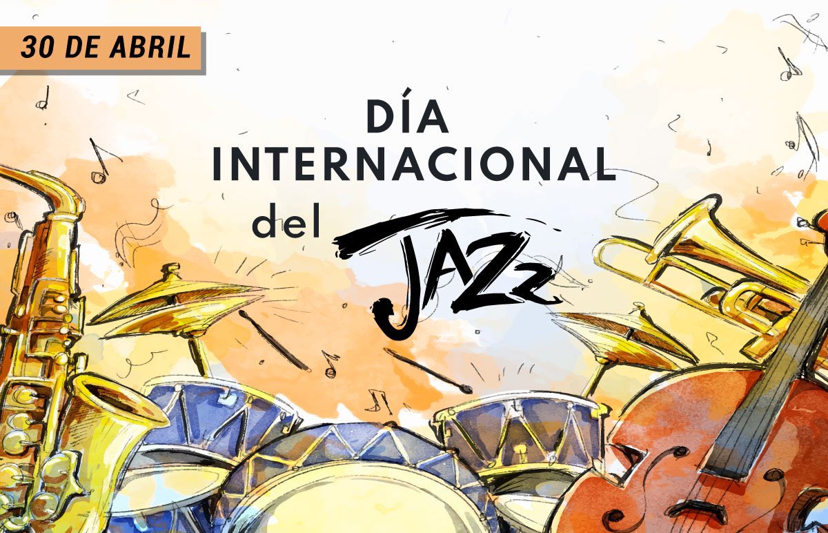 #DiaInternacionalDelJazz 
El Jazz es una expresión humana sorprendente, nacida del sufrimiento del pueblo africano en esclavitud. Lo que esa raza le ha dado al mundo, lo vuelve diferente; de tanta crueldad y tanta destrucción, devolvió belleza y creación.