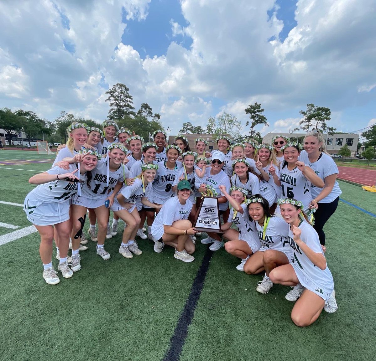 HockadayATH's tweet photo. SPC CHAMPIONS!!! HOCKADAY LACROSSE defeated St. John’s 16-6. Way to go Daisies! #GoDaisies #HockadayDifference #HVL #ROCKthecomp #ProtectingTheMeadow https://t.co/4hpi8drUKv