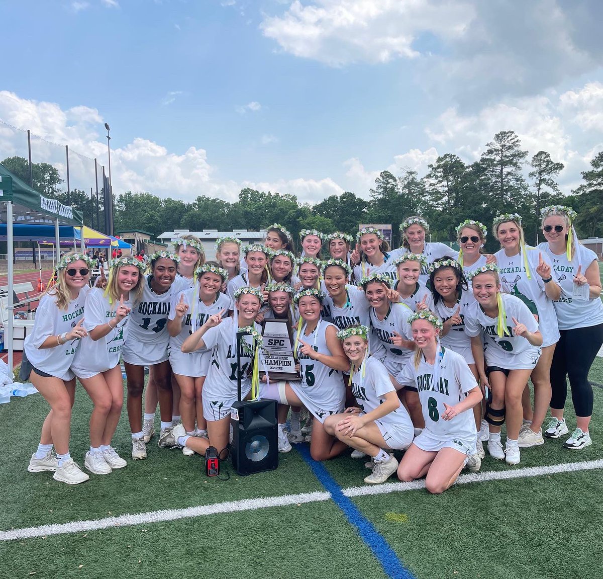 HockadayATH's tweet photo. SPC CHAMPIONS!!! HOCKADAY LACROSSE defeated St. John’s 16-6. Way to go Daisies! #GoDaisies #HockadayDifference #HVL #ROCKthecomp #ProtectingTheMeadow https://t.co/4hpi8drUKv