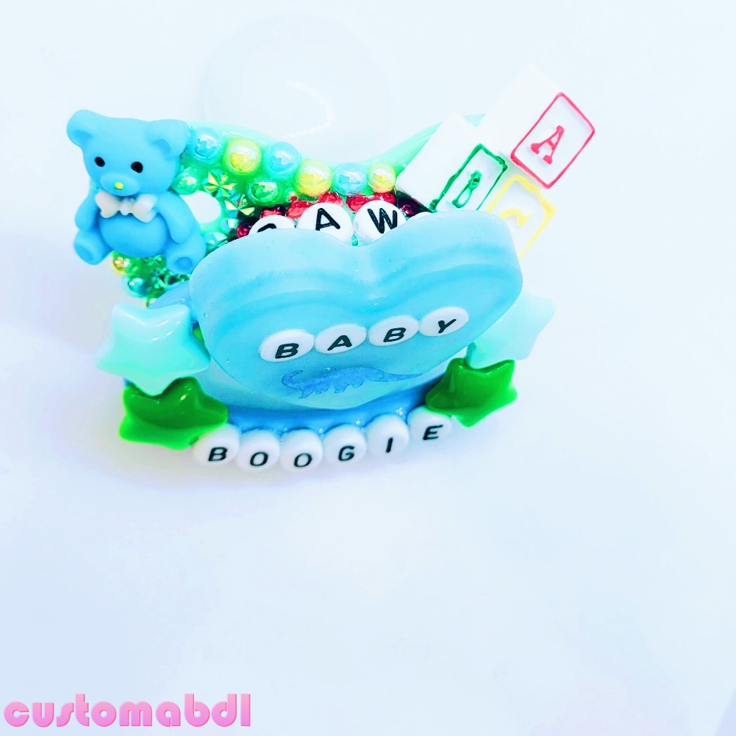 customabdl's tweet photo. I made this custom for a cute little friend's birthday party!  The smile on his face was priceless!

#adultpacifier #abdl #ddlb #mdlb #ddlg #ageplay https://t.co/DhS9fguDNN