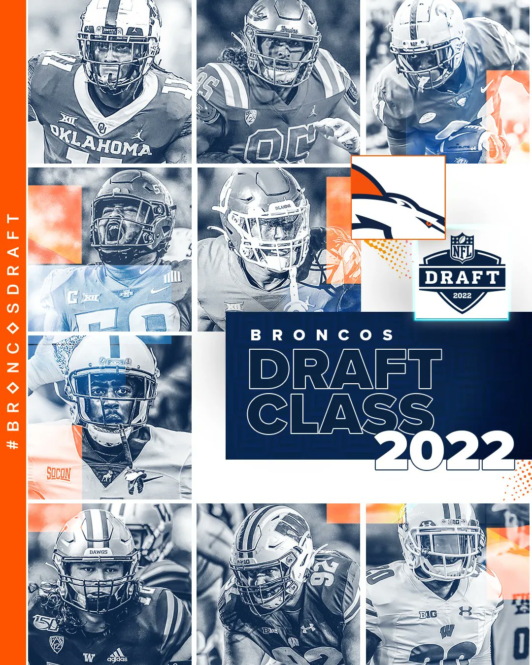 Denver Broncos on X: 'Introducing  your 2022 #BroncosDraft