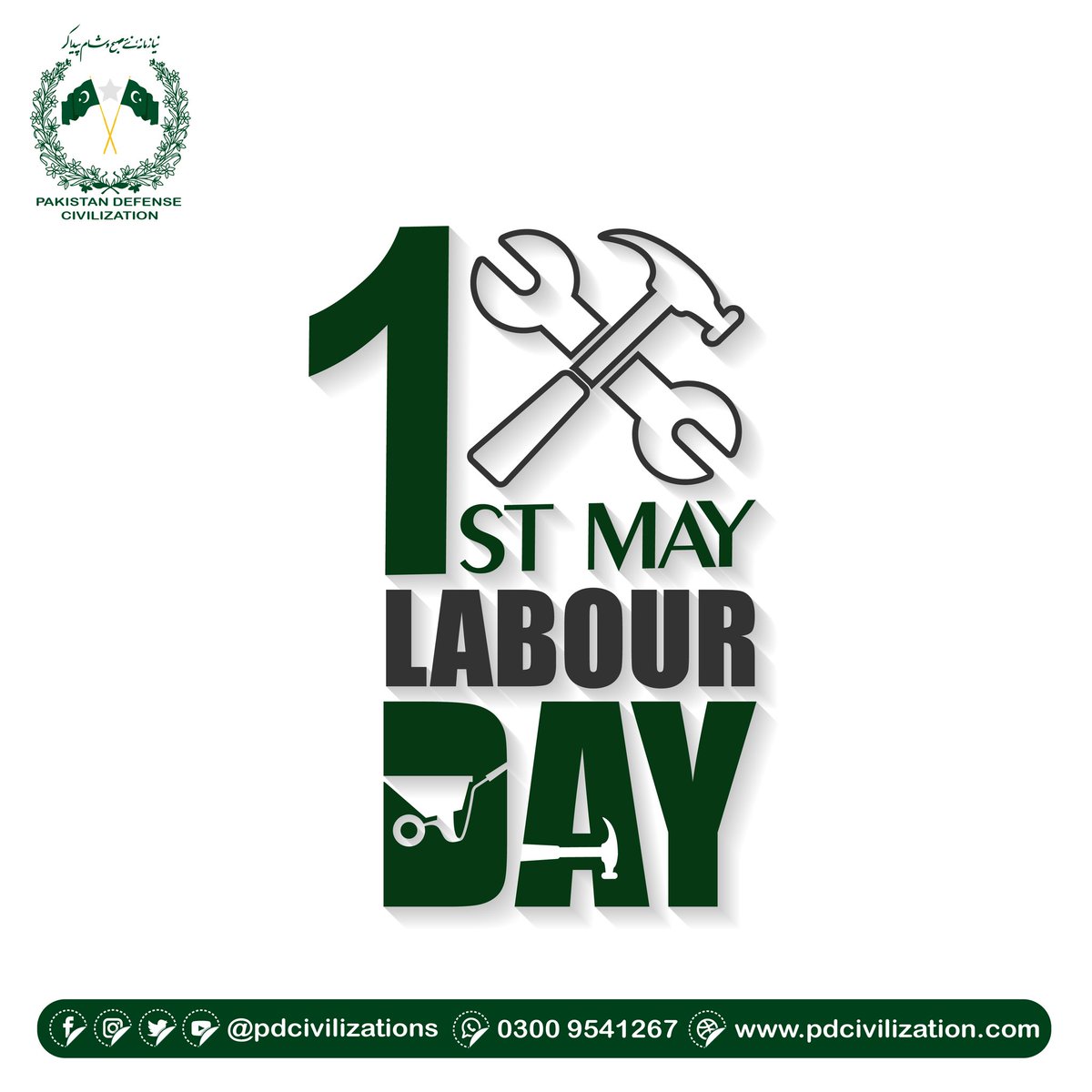 Pdcivilizations's tweet photo. Salute to all the workers who work tirelessly every day to bring peace and stability to their families and societies. Happy Labour Day!
#labourday #labourday2022 #weekend #pdcivilizations https://t.co/r0ZnEYW6Xc