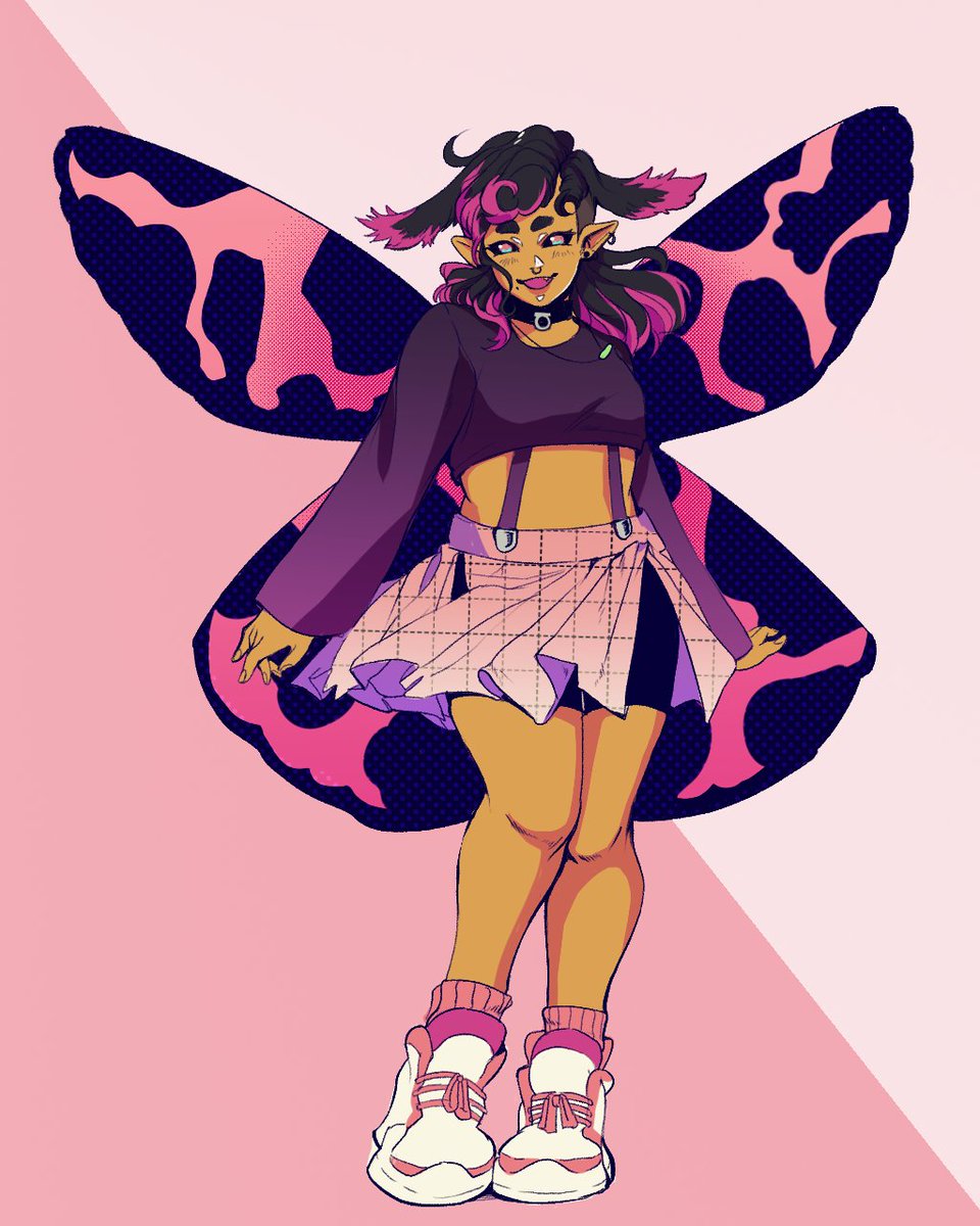 softemo69's tweet photo. 🎶 Alexa, play Way Less Sad by AJR!🎶
who wants to be my dance partner? 🥰
🎨: @Astronautilu5x
#mothvtuber #pngtuber #SmallStreamersConnect #ENVtuber https://t.co/BzgU6BOKDJ