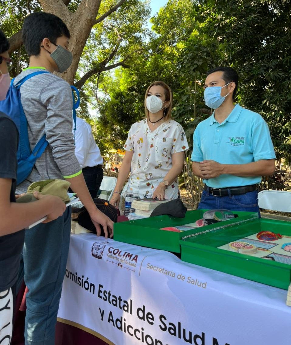 CESMACOLIMA's tweet photo. En el marco del Día de las niñas 👧🏼 y los niños 🧑🏽, personal de la #CESMAC participó con un módulo informativo en el primer “Rally x la Prevención”. 

En dicha actividad promocionamos el cuidado de la salud mental 🧠 y la prevención de las adicciones 🚫. https://t.co/EojbOCuEEm