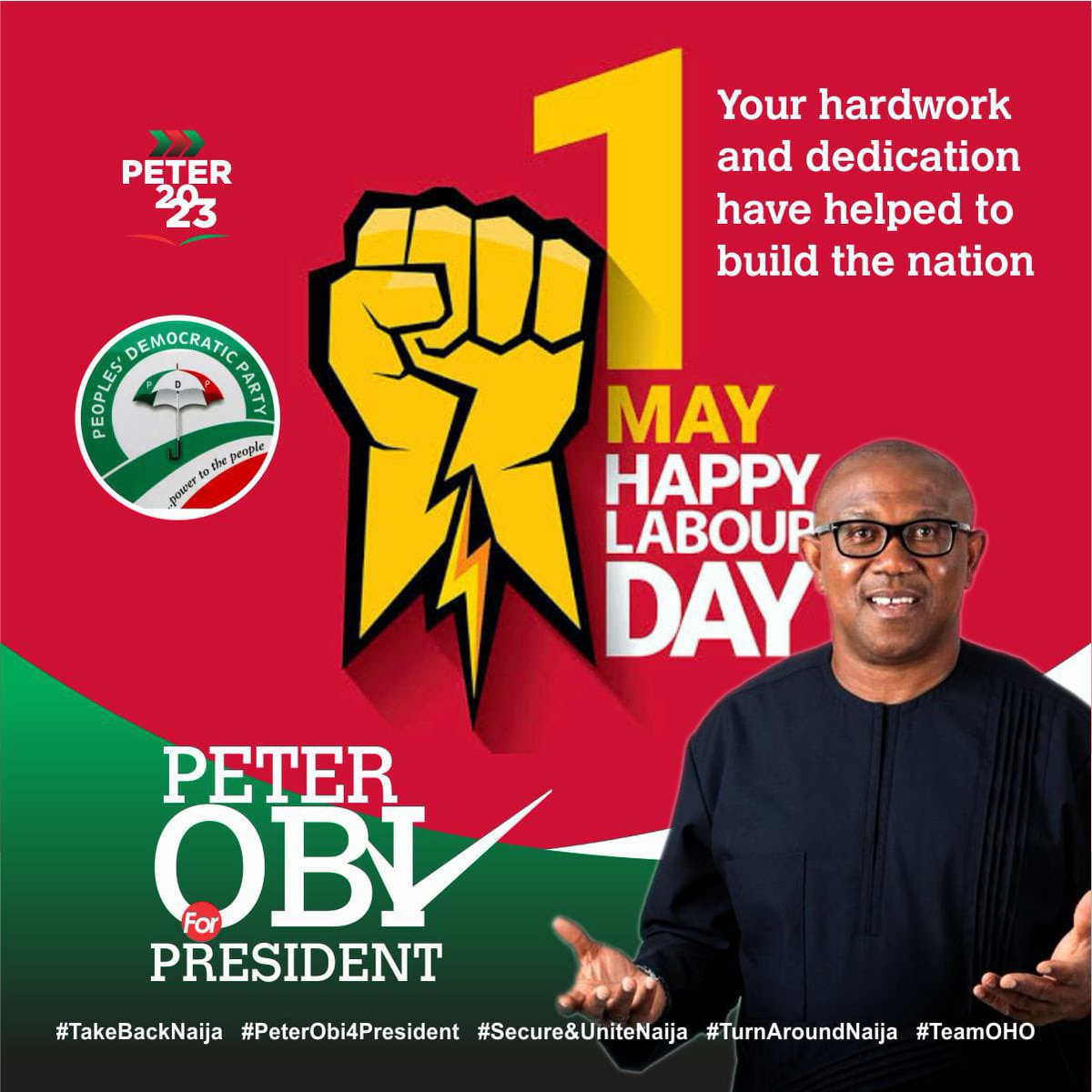 OselokaHObaze's tweet image. The art and statecraft of nation-building starts with the labour and dignity of the people. Happy Labour Day.