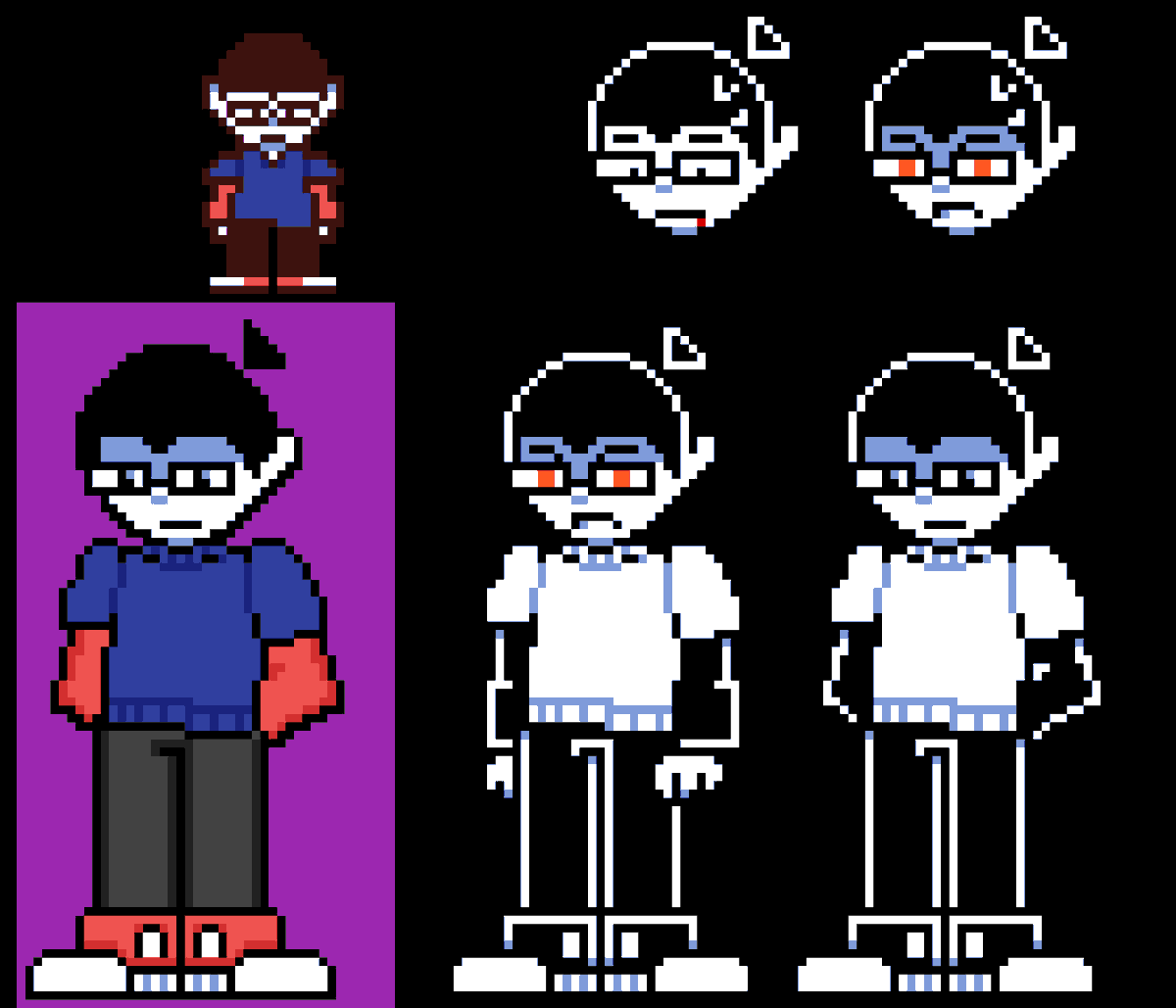 27_coleman's tweet photo. we do a little spriteing #undertale #pixelart https://t.co/8uhFz8VhVp