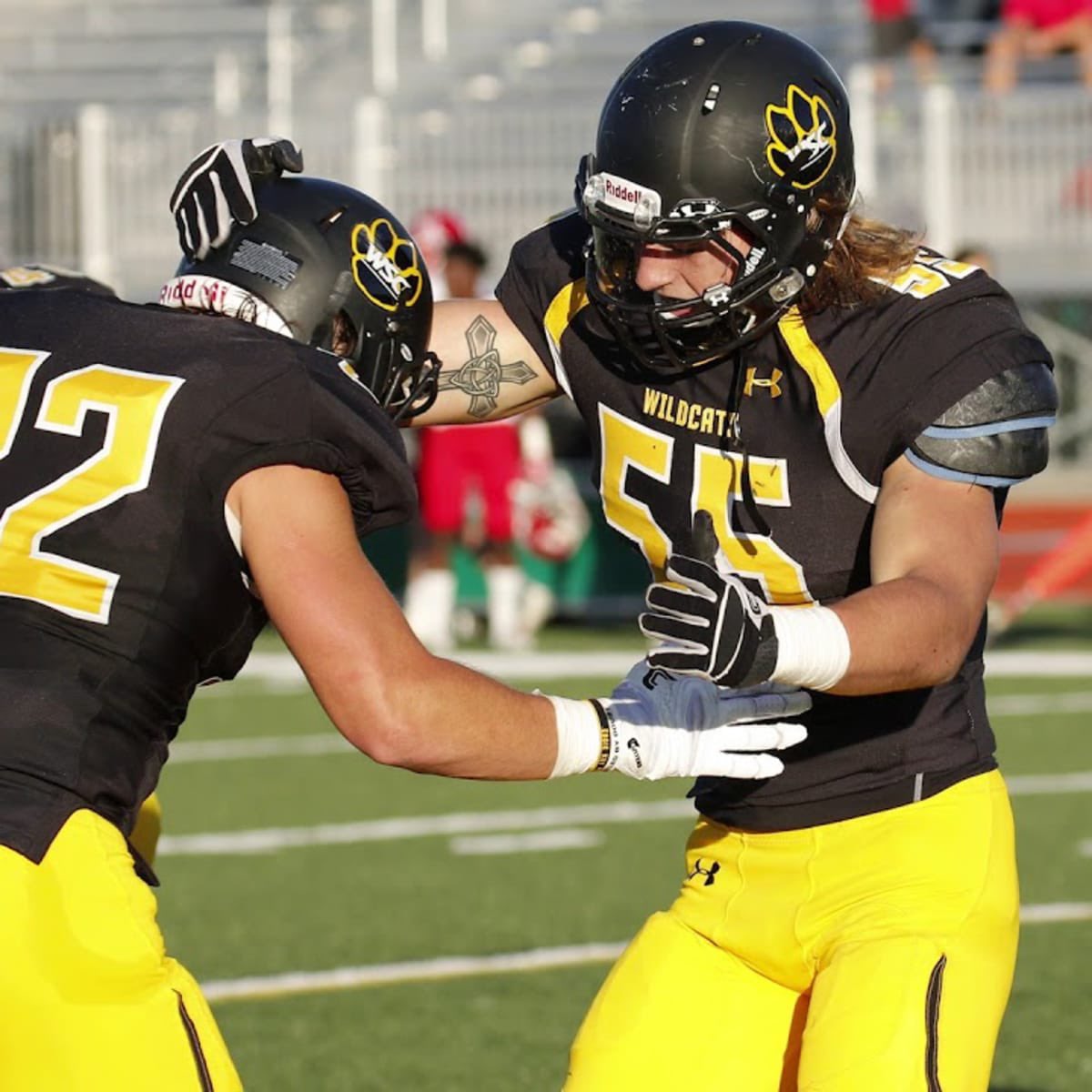 After an awesome conversation with <a href="/LMasters8/">Logan Masters</a> I am excited to announce I have received my first Scholarship offer to continue my Academic and Athletic ability at Wayne State!! 🟡⚫️