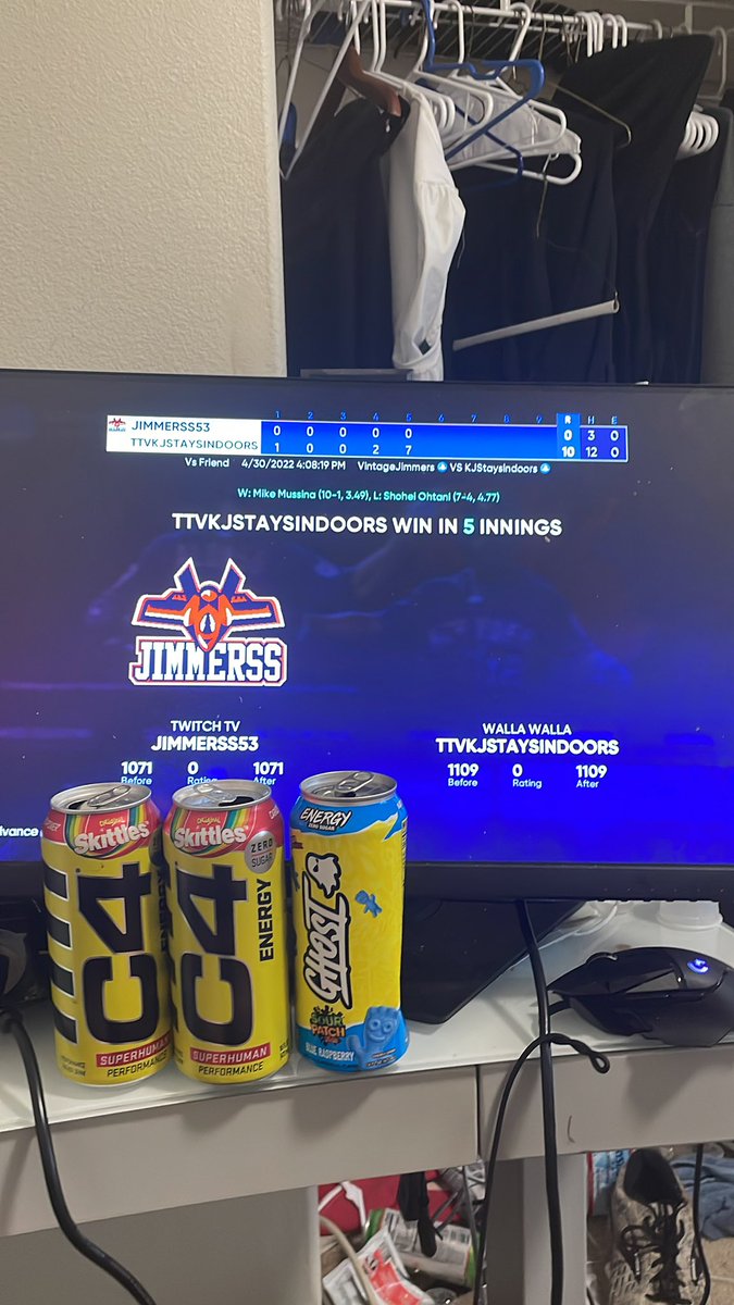 Shoutout to CEO and team captain KJ for securing the 200$ wager against some challenger named vintage jimmers. Been here since the start. Good start to the year