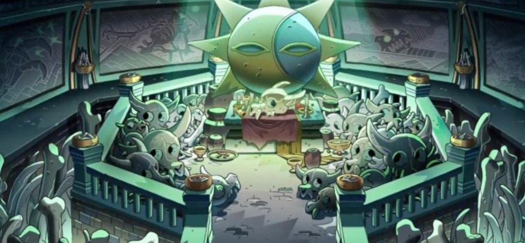 Ivan_Kazovskiy's tweet photo. Apparently, the same creatures as the King lived there, but then they were exterminated by the followers of the "collector" 🌚 #EdgeoftheWorld #TOH #King #TheOwlHouse #TheOwlHouseSeason2 #theowlhousespoilers #collector #secretislands #Luz https://t.co/AO1SxSlB5I