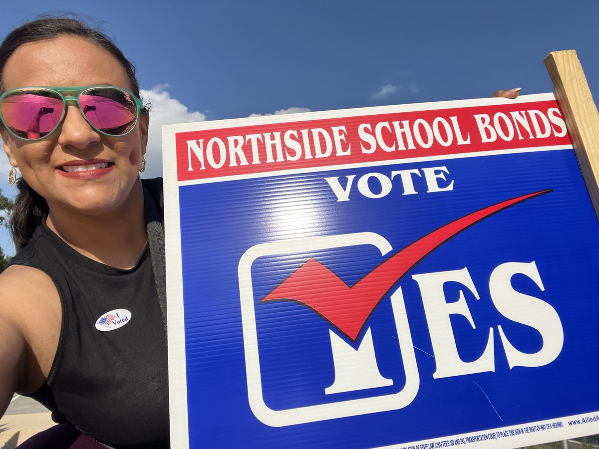 MrsStephieG's tweet photo. Get out and vote! The kids deserve it! @NISDLieck @NISD https://t.co/ExACCsqcZ6