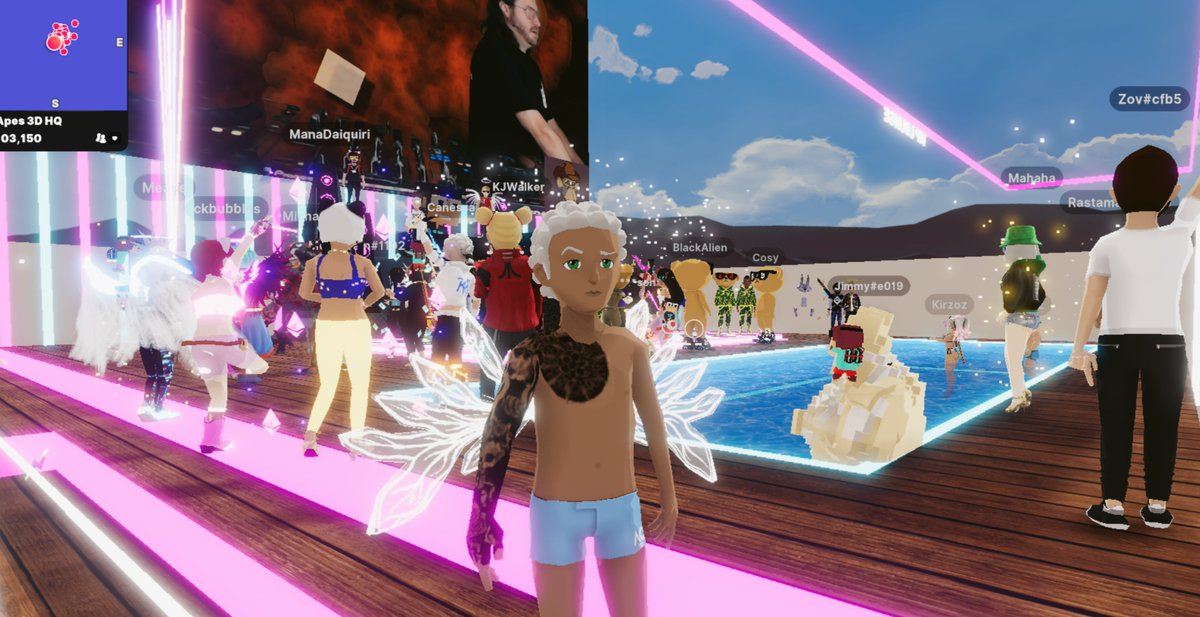 wieje9966's tweet photo. @Apes3D #Apes3D #MrDhingia & #Decentraland
0x046CeC0FD3a2Ebe6565EB1021B5771e61C23ECEF https://t.co/muKc75ied0