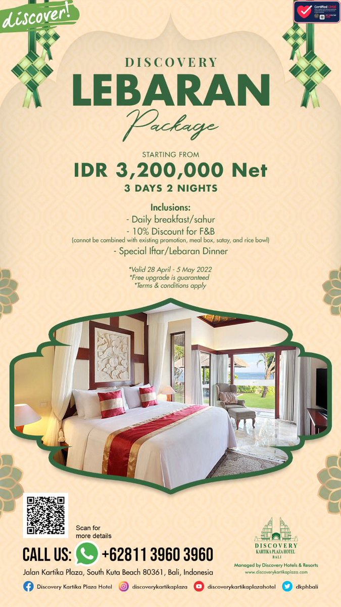 geg_wisuda's tweet photo. #speciallebaran
#discoverykartikaplazahotel
#beachfrontresort https://t.co/xl1qyxtSB9