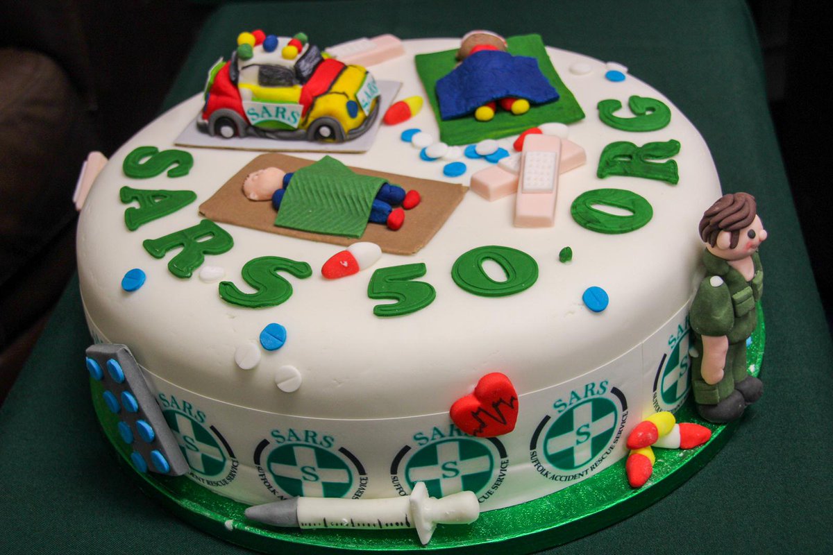 sarsHQ's tweet photo. Its our birthday and its a big one! #50yearsstrong Thank you to our amazing #volunteer clinicians and everyone behind the scenes who has given so much over the last 50 years... helping 19,000+ patients across #Suffolk.
#incredible #herovolunteers #savinglives #whatacake https://t.co/UULo8K3t4B