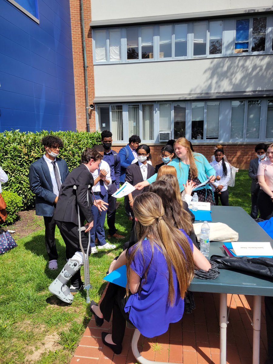 So proud of these 11 delegates at the Pallotti Model UN Conference! These students dressed in their best and devoted their Saturday to considering world problems and collaborating on solutions. BSMS students won best delegate awards as well! <a href="/BSMS_Eagles/">BSMS</a> <a href="/BSHSEagles/">Bermudian Springs High School</a> <a href="/BermSeminar/">Bermudian Seminar</a>