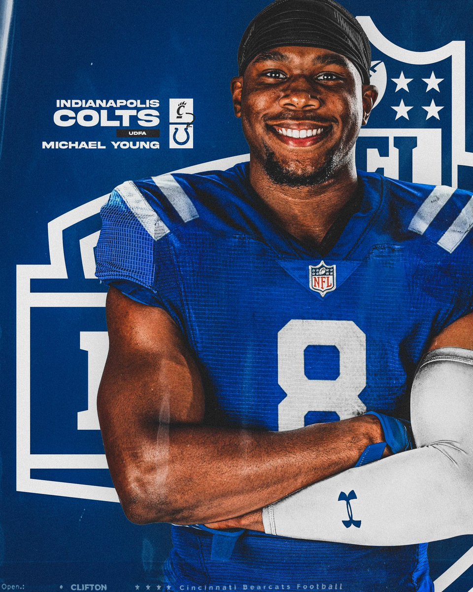 Cincinnati ➡️ Indianapolis
Congrats, @_LikeMike10_‼️

#Bearcats | <a href="/Colts/">Indianapolis Colts</a>