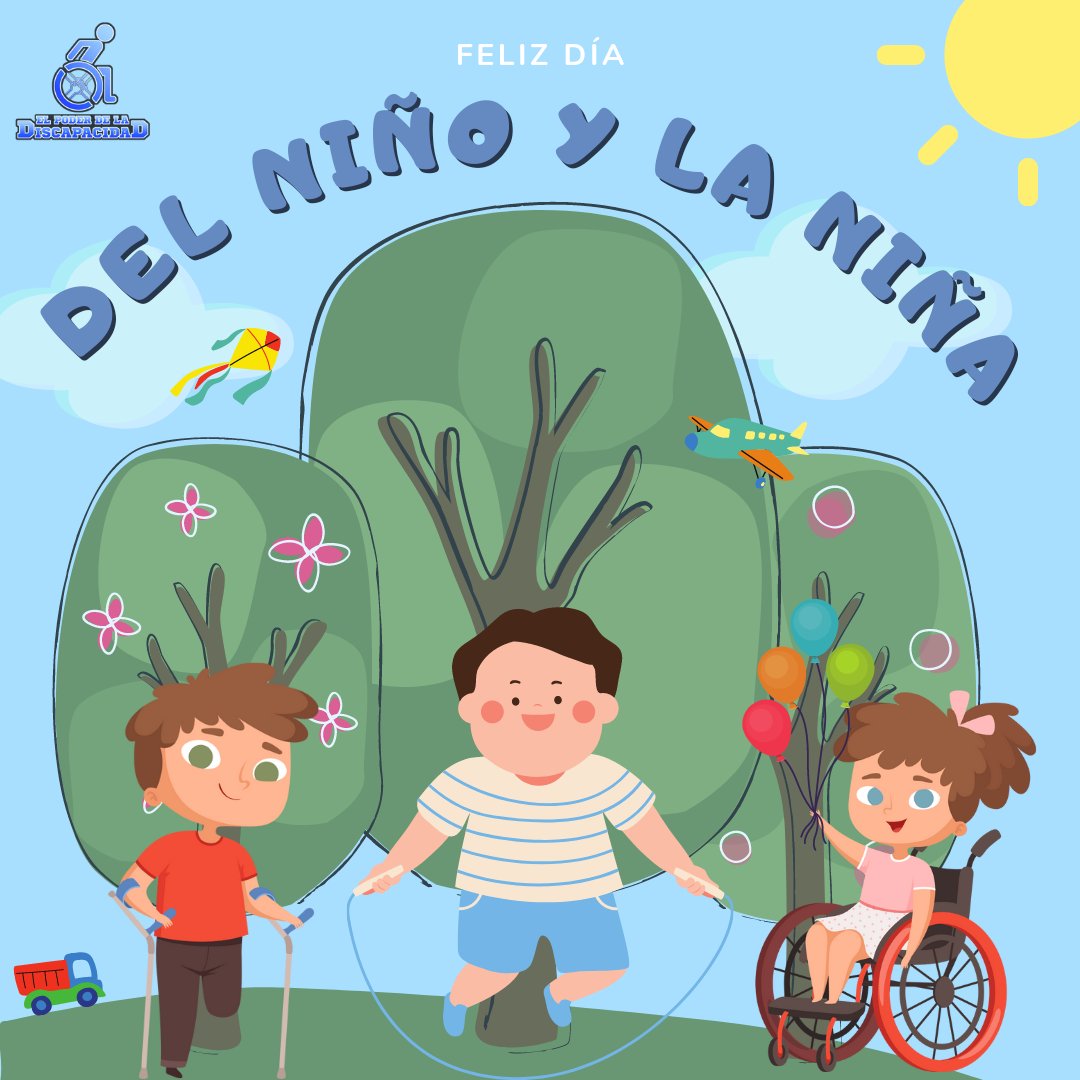 ElPoderDis's tweet image. ¡#FelizDíaDelNiño! A todas y todos los peques del hogar. 🎉🥳