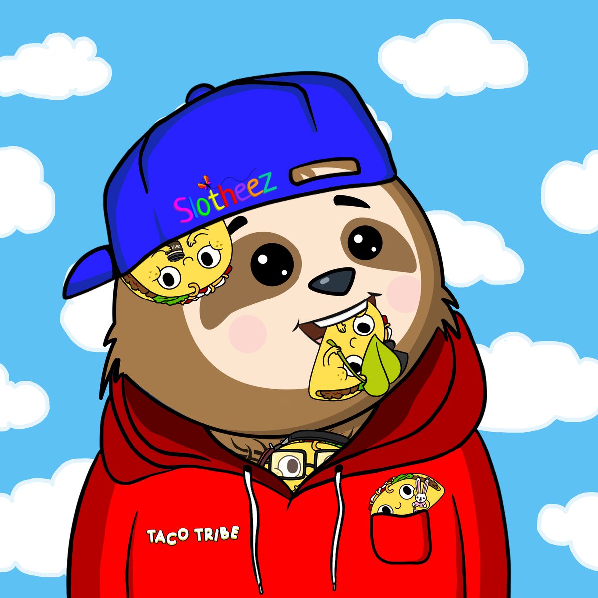 🎉 SLOTHEEZ x TACOS GIVEAWAY  #1🎉
🦥❤️🌮

✅Follow <a href="/slotheezNFT/">SlotheezNFT 🦥 MINT IS LIVE</a> &amp; <a href="/TacoTribeNFTs/">Taco Tribe</a> 
✅Like &amp; RT
✅Tag 3 frens
✅Join Slotheez Discord discord.gg/PypyaevXzr

⏲️ 72 hrs

#SlotheezNFT #slothfam #nftgiveaway #nft #nfts #nftcommunity #polygonnft #sloth #tacotribe