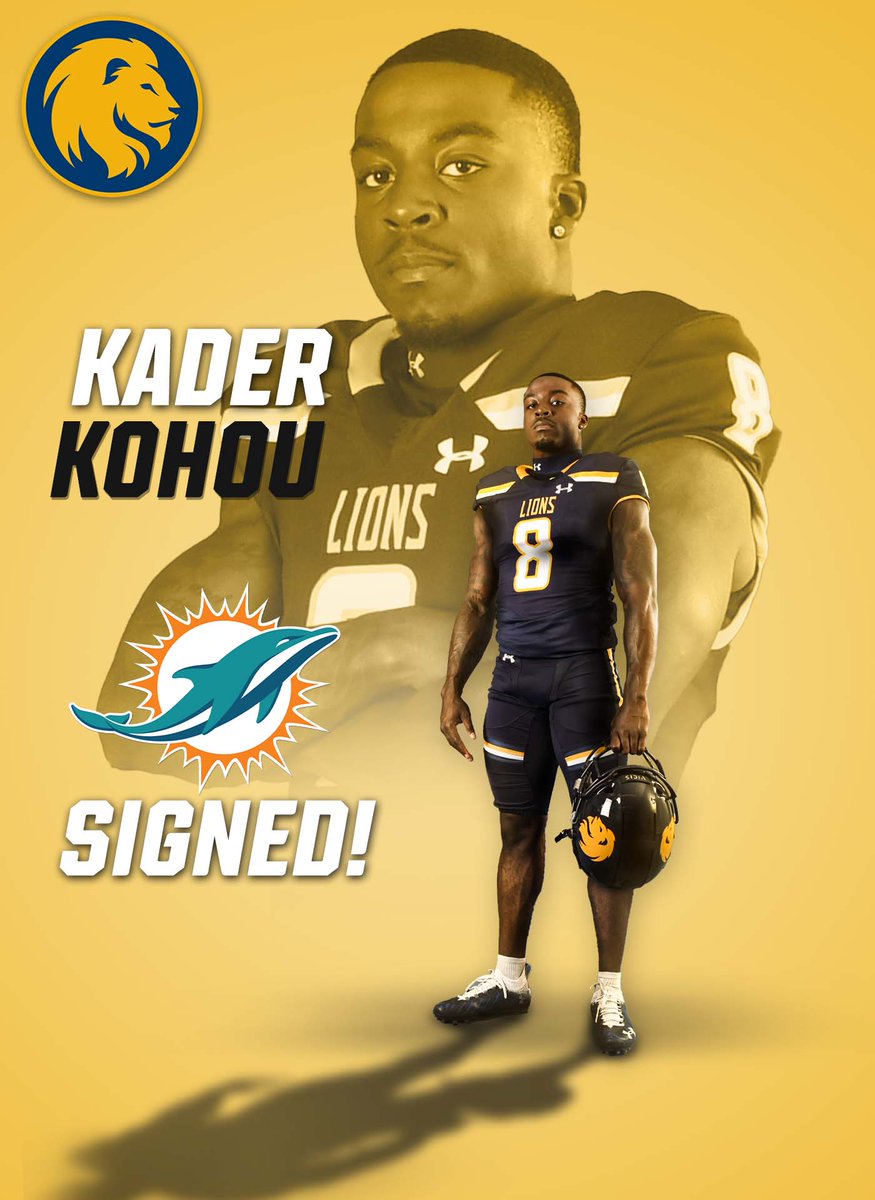 Lions_FB's tweet image. ✒️SIGNED🏈
Lion alums Kader Kohou and Amon Simon have signed NFL contracts! #LionsAllRise #BestInClass