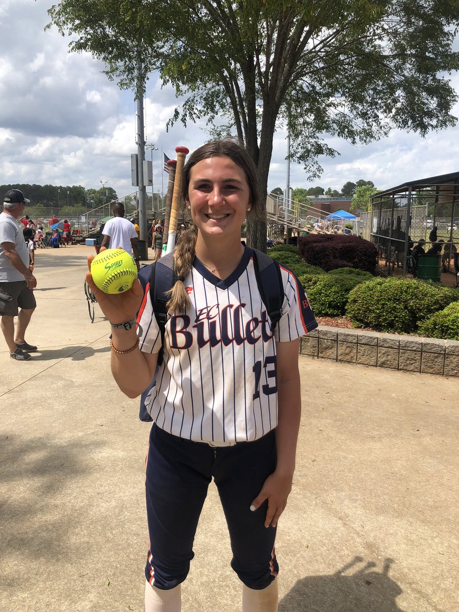 We were 3-0 in pool play today at the 18U Gold Cup and we start bracket play tomorrow morning at 11:30 at Gerald Matthews (field 4) in Hampton. We had great pitching and timely hitting today - including a 💣from <a href="/DukeHali/">Hali Duke 3</a>. 
<a href="/EastCobbBullets/">EC Bullets Fastpitch</a> <a href="/ExtraInningSB/">EXTRA INNING SOFTBALL</a> @Los_Stuff