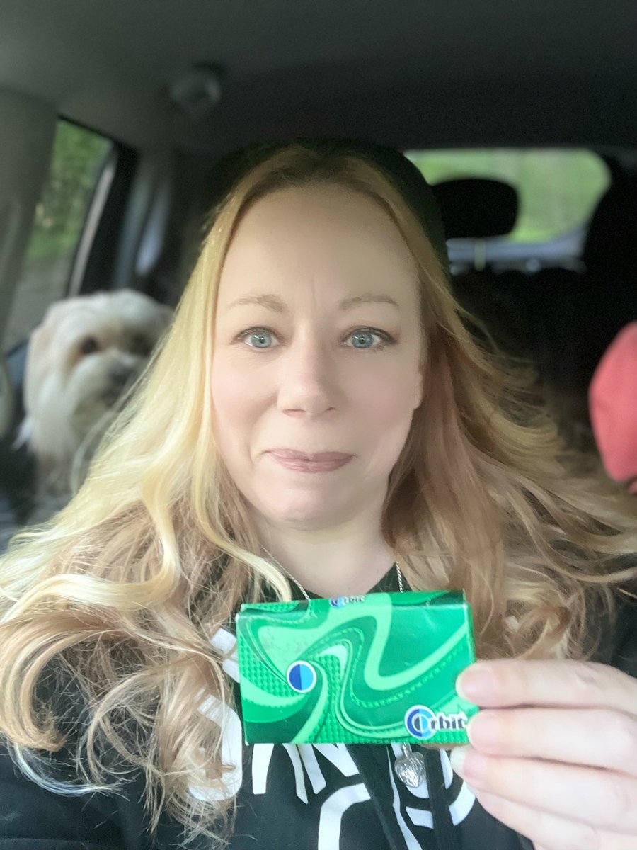 abbynaverysmom's tweet photo. Before taking my sweet Whisper Rose to the park #ChewItBeforeYouDoIt #Sweeps @OrbitGum https://t.co/HkXyxQ1QH8