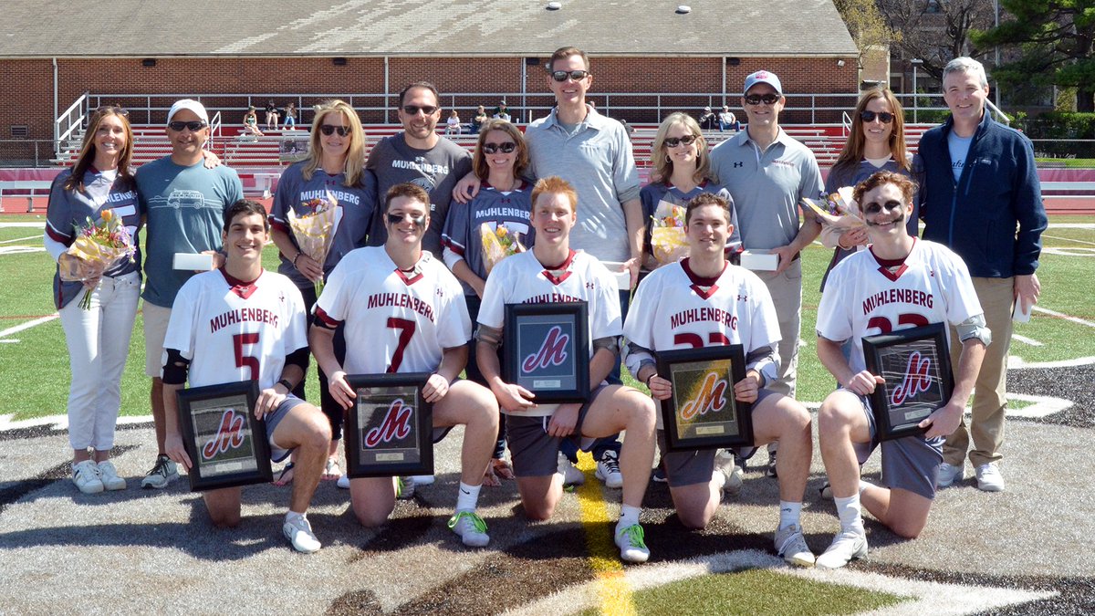 Muhl_Sports's tweet photo. #Muhlenberg men's lacrosse rolls past McDaniel, 17-4, to clinch #CentConf playoff berth.

🥍 Grossman 4g, 1a
🥍 Richards 2g, 2a
🥍 Burke 16-22 FO, 12gb, 1g
🥍 defense led CC with only 62 goals allowed in 8 games

https://t.co/DTxOtCUvrI

#d3lax @MuhlenbergLax https://t.co/hmpVeOUKmc