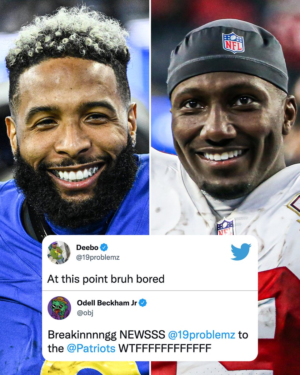 SportsCenter's tweet photo. OBJ spreadin' rumors 😅 

@obj | @19problemz https://t.co/FE1P0Fwp51