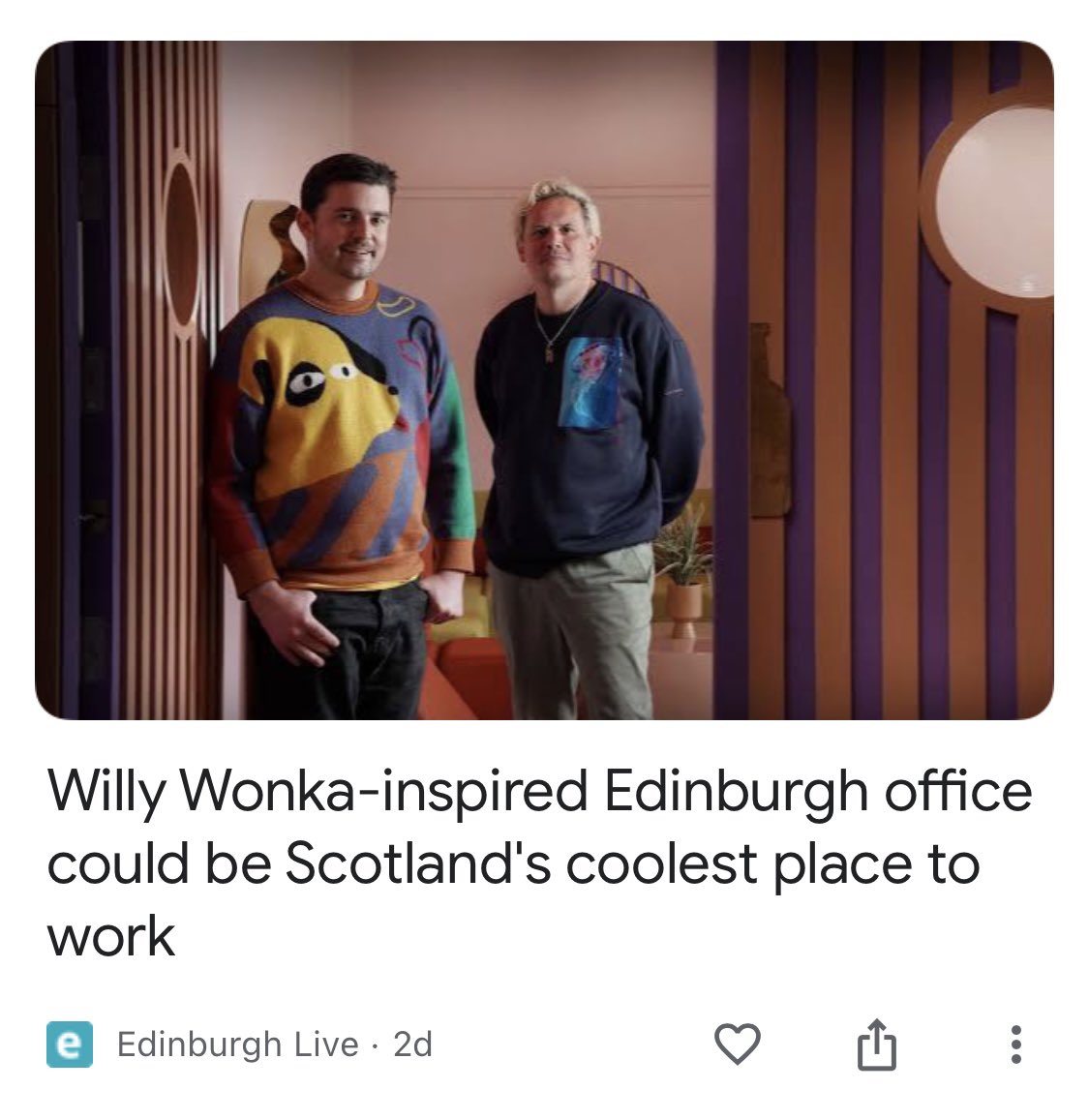 Ah yes, Willy Wonka’s chocolate factory, a famously fun and supportive place to work (Paging @trashfuturepod)