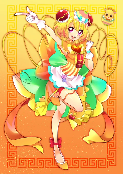 キュアヤムヤム〜🍜🐉
#precure 