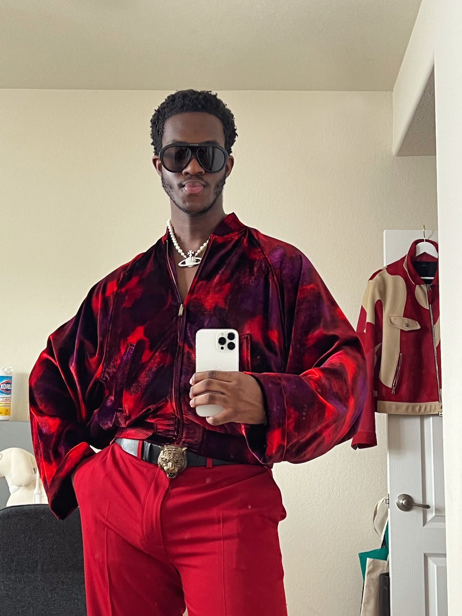 Saint Laurent SS22 Velvet Teddy Jacket. As seen on Jungkook of BTS.