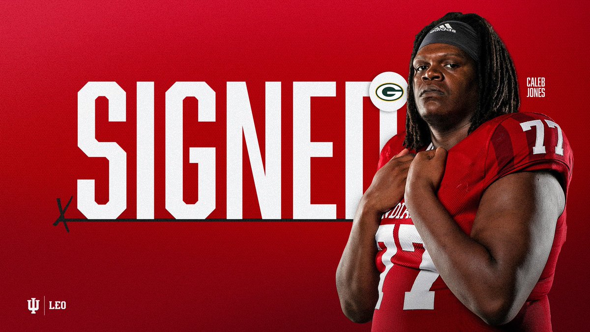 It’s official.

Caleb Jones is Green Bay bound! #ProIU