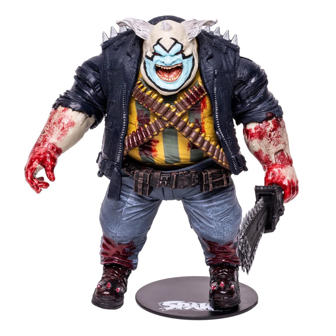 The Clown, a short, obsese, ugly clown with rotting teeth and a