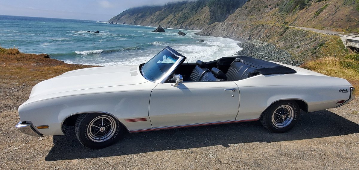 JMosSandwichShk's tweet photo. @LucCarl It's not a #GS but still pretty bad ass and love crushing some #MotleyCrue rolling the coast with my sexy wife...

Keep rockin' brother-!

#1971 #Buick #Skylark #Convertible 
#DirtyMo #Sonoma #California https://t.co/2rxGlKGUYU