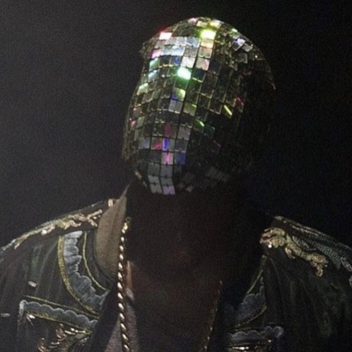 The Yeezus mask era 🔥