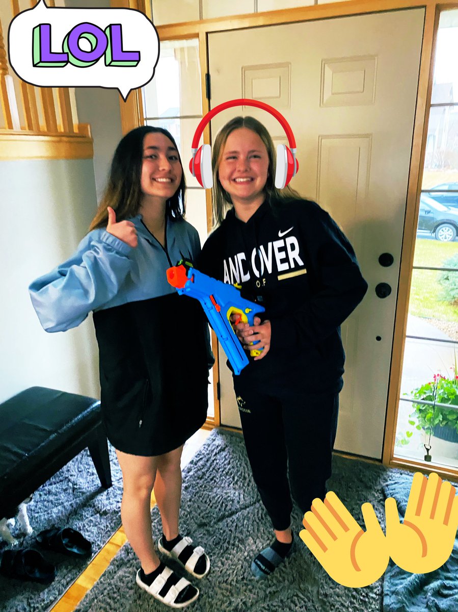 Lindseygreenie's tweet photo. Hailee nightenfailed to stay alive today. Nerfalicious. Rip!! Nice shot, Taylor from Trisha’s angels!! @ahsnerfwars22 https://t.co/nI1vFoYQCa