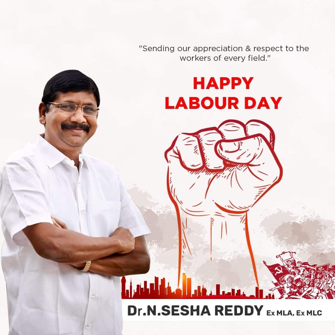 drseshareddyn's tweet photo. Salute to all the workers who work tirelessly every day to bring peace and stability to their families and societies. Happy International Labour Day! https://t.co/cctv1M7er4