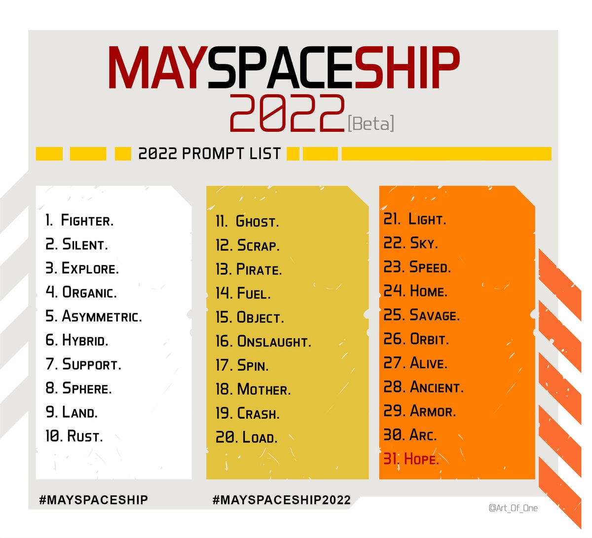 Art_Of_One's tweet photo. ⚠️⚠️⚠️⚠️⚠️⚠️⚠️⚠️⚠️⚠️⚠️⚠️⚠️⚠️⚠️
#MaySpaceShip #MaySpaceShip2022 #ScifiArt #STFUAndDraw #Spaceship #ArtistOnTwitter https://t.co/li1f3rfO17