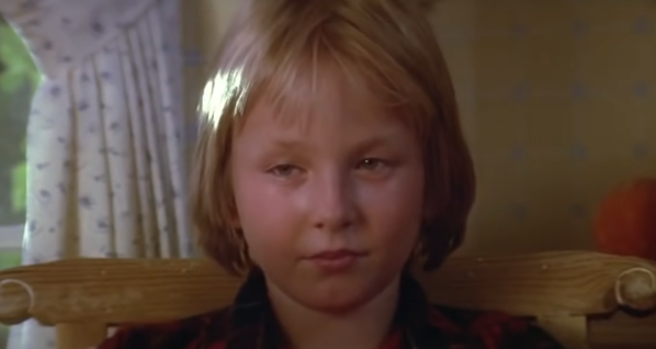 Joe_A_Blevins's tweet photo. Just to recap: this kid, making this face, is not an alien. #svengoolie https://t.co/AmOLdDifzq
