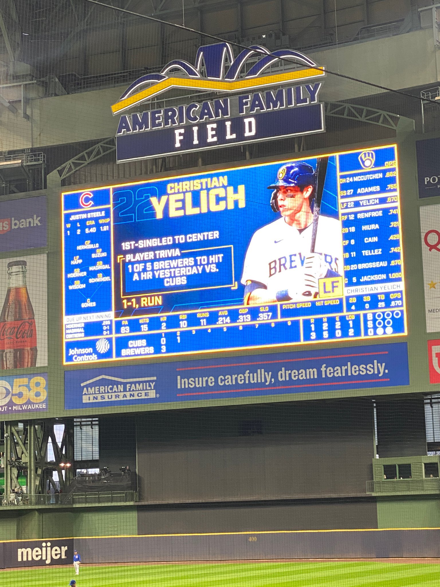 Jomboy Media on Twitter "Brewers scoreboard operator definitely got