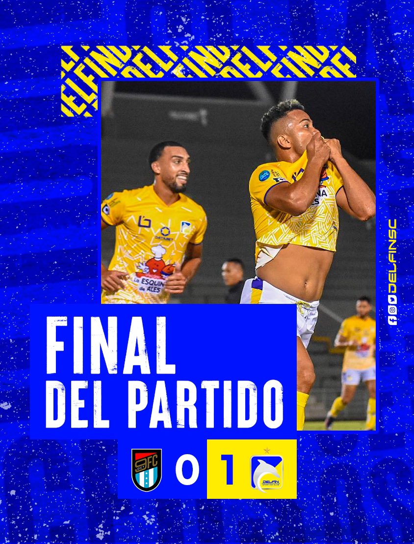 DelfinSC's tweet photo. #9OC 🆚 #DEL | 0-1 | ⏱94’ |GANÓ EL CETÁCEOOOOOOOOO!

#DelfínSC💛💙
#ElOrgulloDeManabí https://t.co/zZwwNEua4L