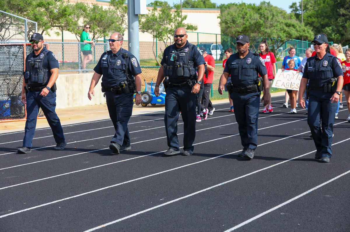OfficerKimWges's tweet photo. His excitement shows in his hugs!! Loved cheering on this WGES Dragon all star and every athlete of the Special Olympics today and walking the opening ceremony with my SRO Team! This is what makes being his Officer Kim the best ever!! #SROLIFEROCKS @NASRO_Info @WGESdragons https://t.co/4HFFOS9iov