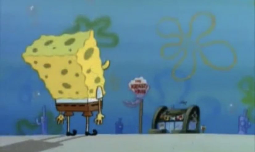 PopBase's tweet photo. The first-ever SpongeBob episode aired 23 years ago today. https://t.co/eMikB8438h